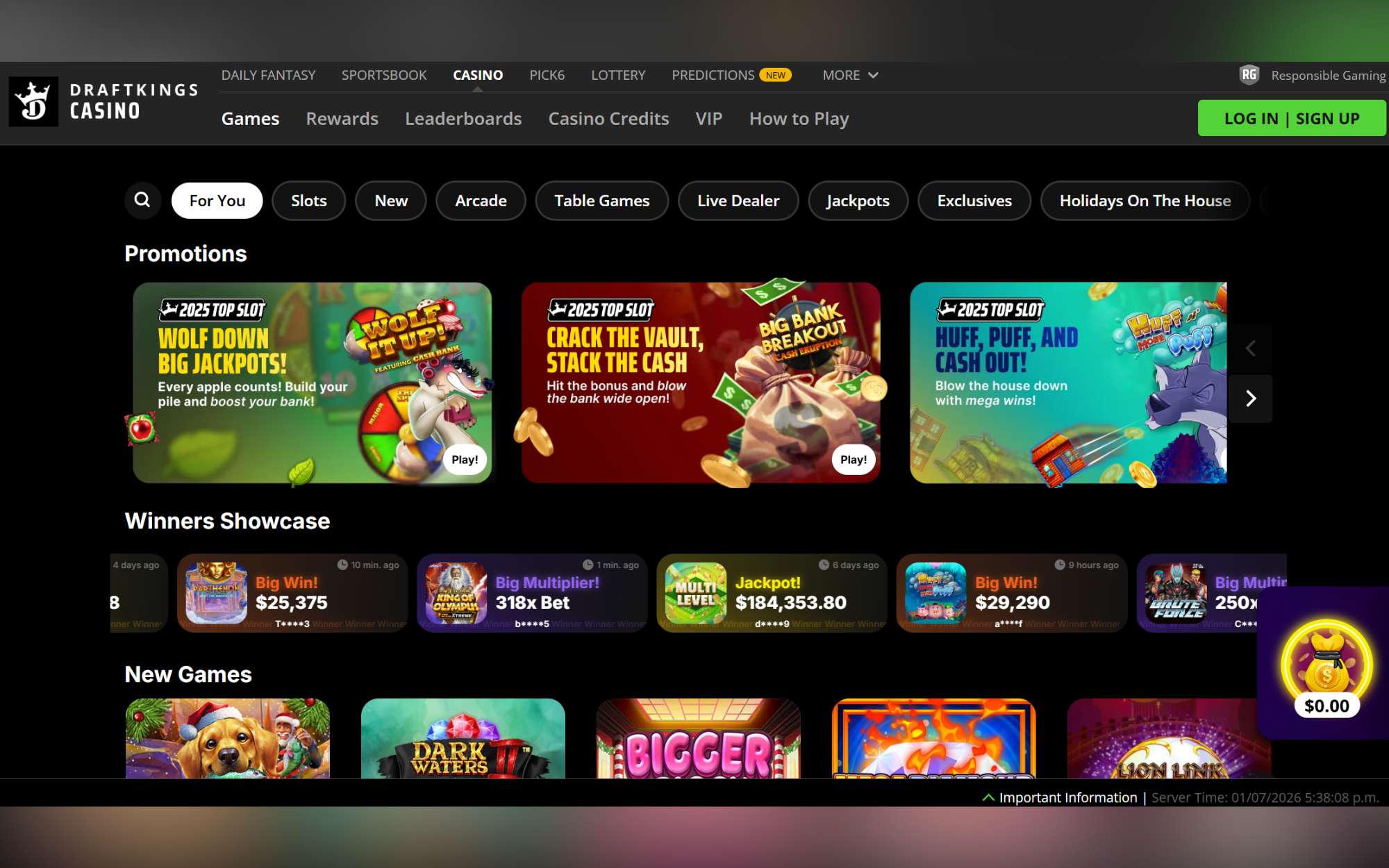 DraftKings Casino